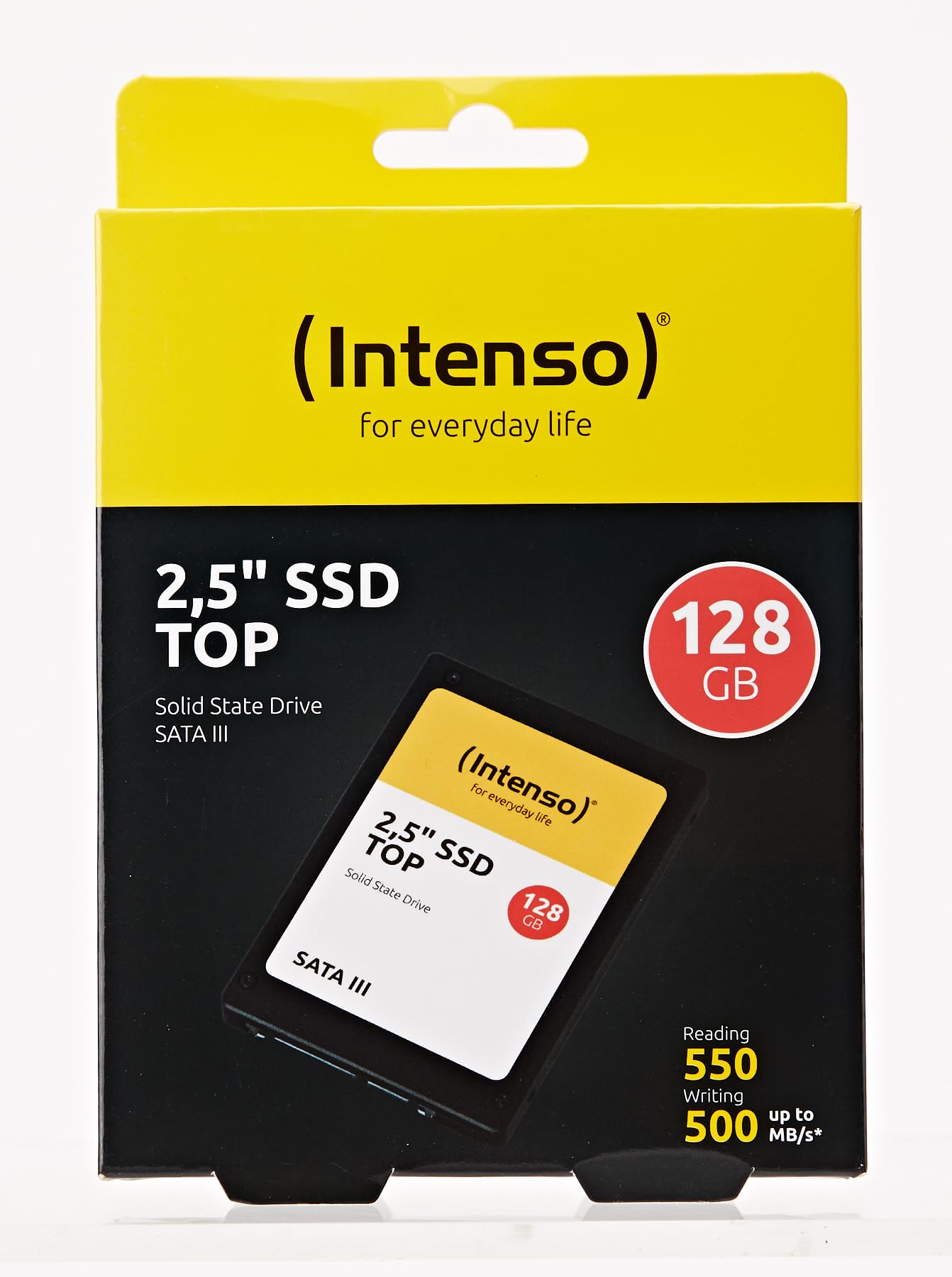 Intenso 128GB SSD Sata 3 470/540MB, Black - NLMAX