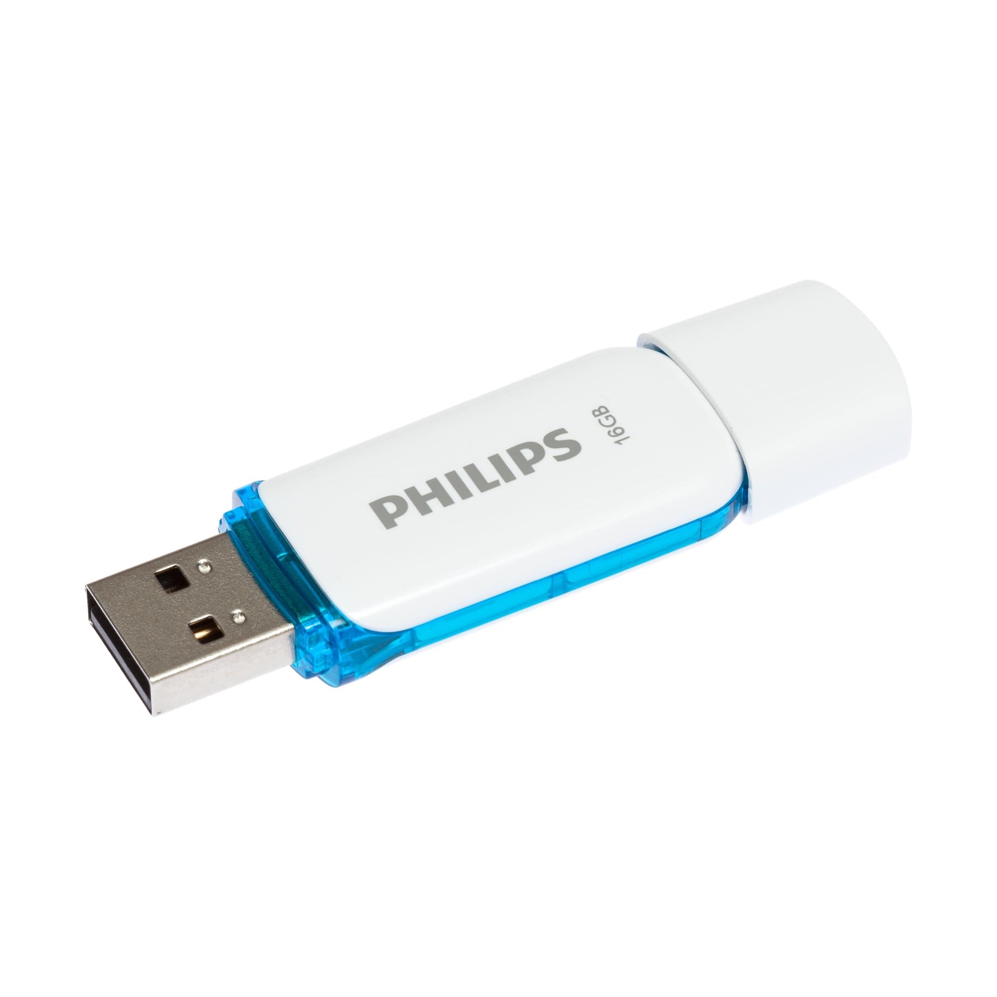 Philips Snow Edition 2.0 USB flash drive 16 GB voor PC, laptop, computer gegevensopslag, leessnelheid tot 21 MB/s - NLMAX