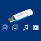 Philips Snow Edition 2.0 USB flash drive 16 GB voor PC, laptop, computer gegevensopslag, leessnelheid tot 21 MB/s - NLMAX