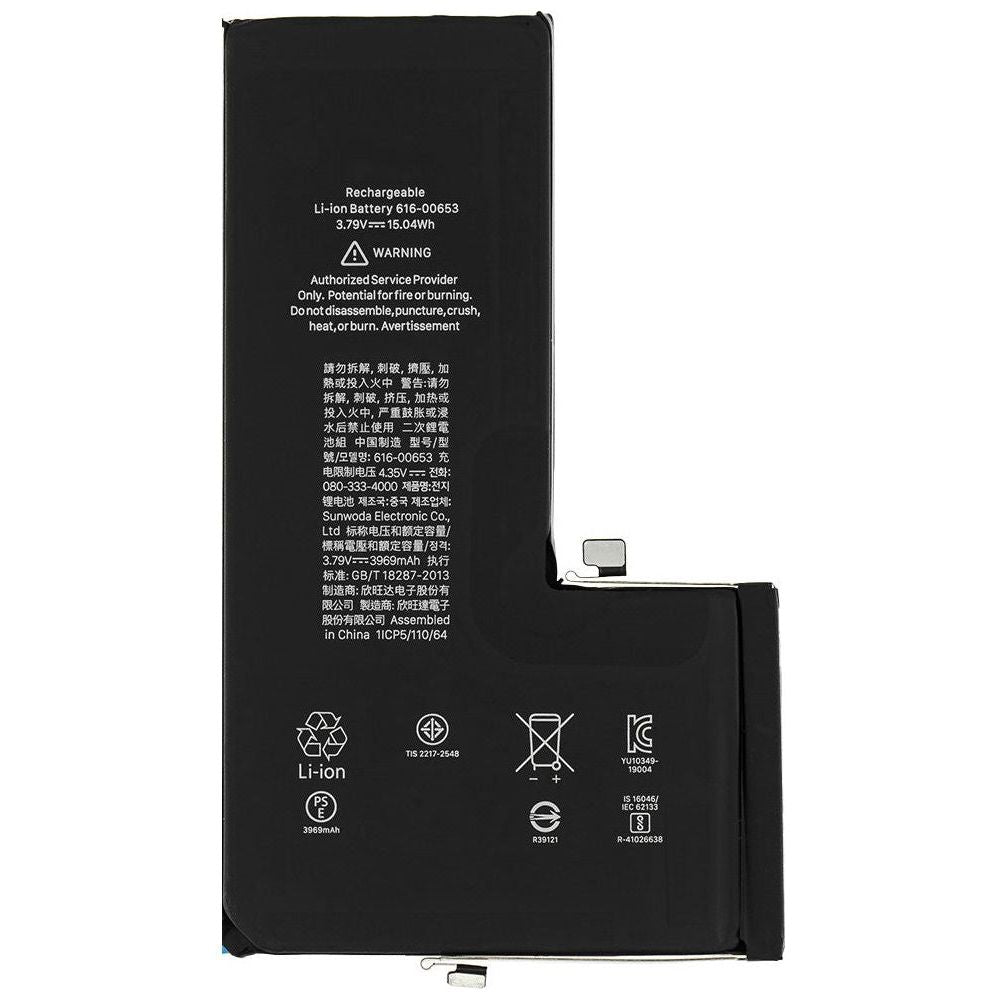 Batterij voor iPhone 12 Pro MAX - Accu Battery met hoge capaciteit 3650 mAh, - NLMAX