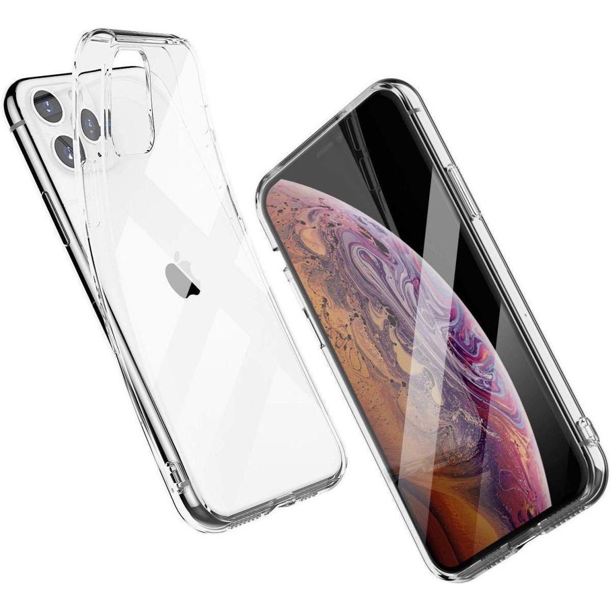 iPhone 11 Pro MAX Hoesje Transparant Cover Shockproof Backcover TPU - NLMAX