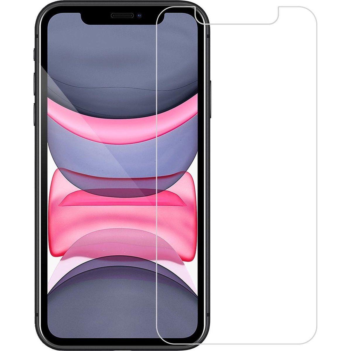 iPhone X Screenprotector glas - extra strek en helder Beschermglas - 2 stuks - NLMAX