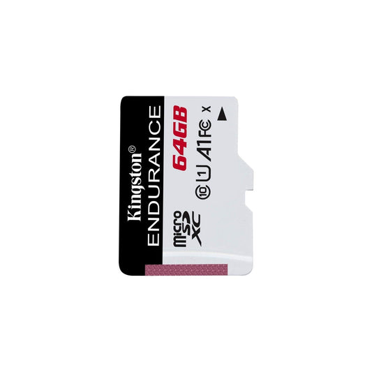 Kingston Sdce/64Gb Sdce High Endurance Microsd-Kaart, 64Gb, Zwart/Wit - NLMAX