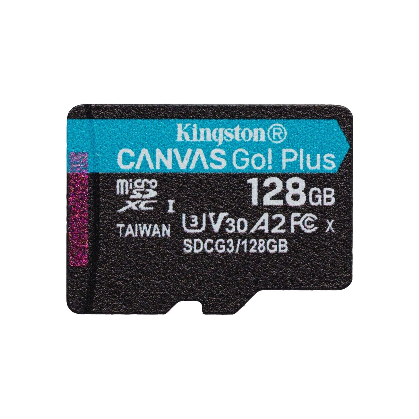 Kingston Technology Canvas Go! Plus memory card 128 GB MicroSD Class 10 UHS-I - Kingston Technology Canvas Go! Plus, 128 GB, MicroSD, Class 10, UHS-I, 170 MB/s, 90 MB/s - NLMAX