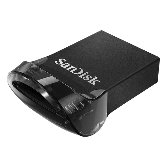 Sandisk Ultra Fit , USB 3.1 Flash Drive 128GB- (For Laptops, Tablets, TVs, Game Consoles, Car Sound Systems And More, Plug-And-Stay, 130MB/s Reading Speed, RescuePRO Deluxe, SecureAcess Software) - NLMAX